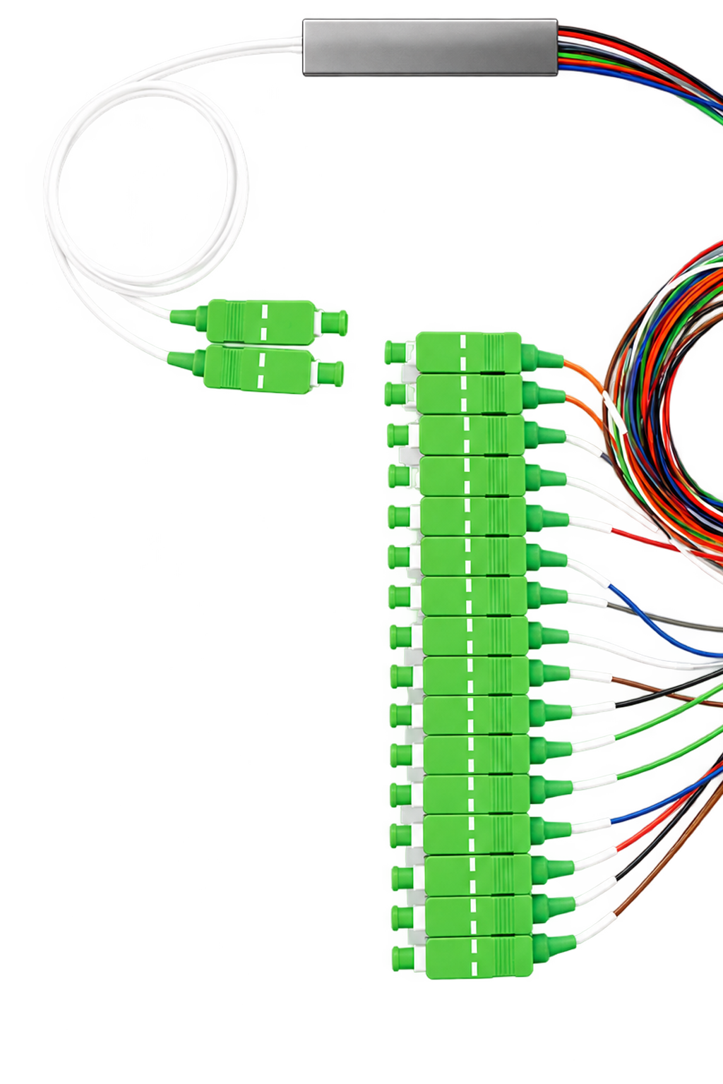 PLC optical splitter