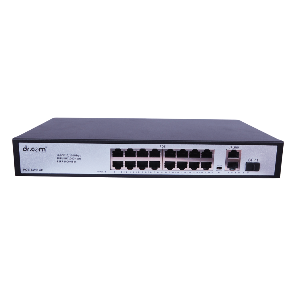 6-port Desktop Switch with 4-port PoE+