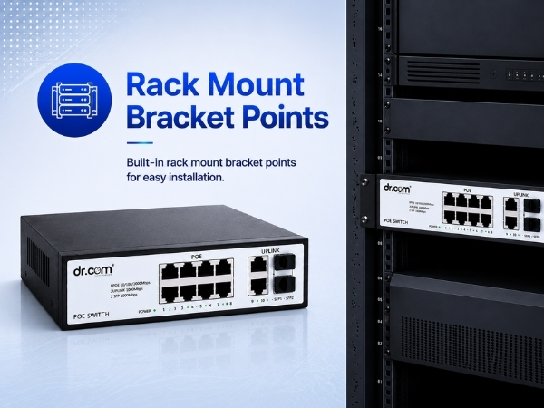 DR-COM PoE Switch