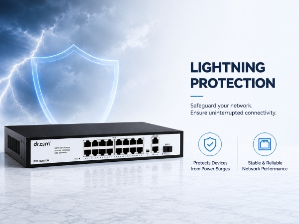 DR-COM PoE Switch
