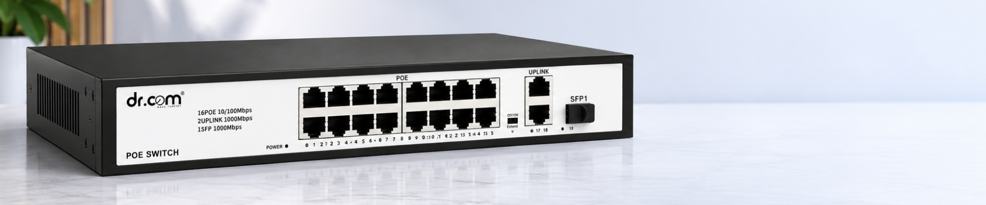 DRCOM PoE Switches