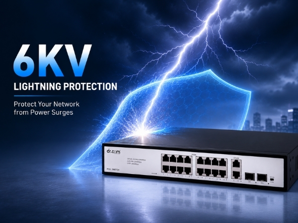 DR-COM PoE Switch