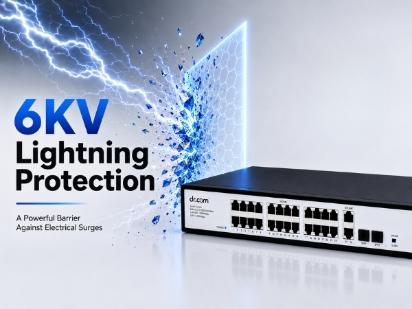 DR-COM PoE Switch