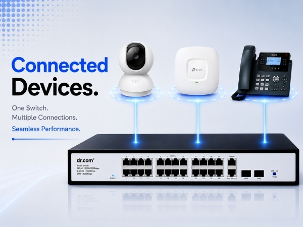 DR-COM PoE Switch