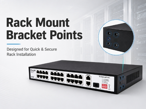 DR-COM PoE Switch