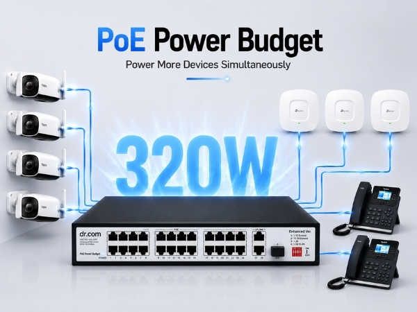 DR-COM PoE Switch