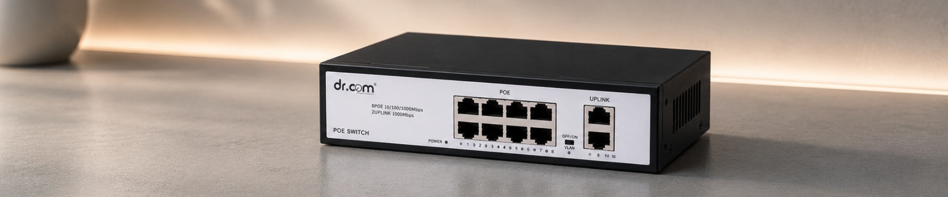 DRCOM PoE Switches