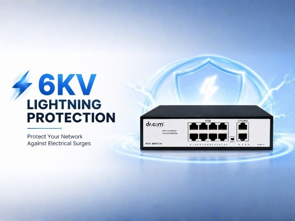 DR-COM PoE Switch