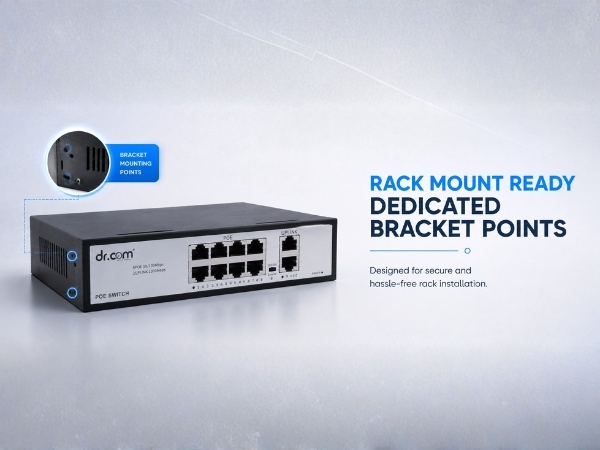 DR-COM PoE Switch